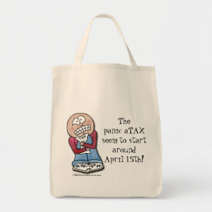 Panic aTAX! Tote Bag
