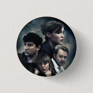 Panic Button Character Splash Pin Badge