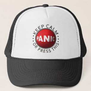 Panic Button hat - choose colour