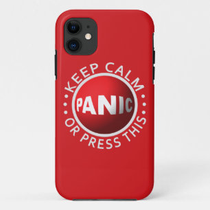 Panic Button iPhone case