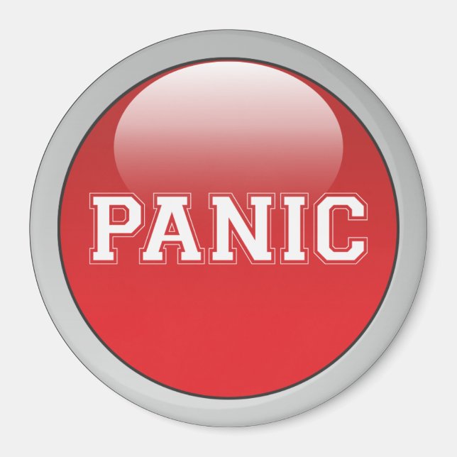 Panic Button Magnet (Front)