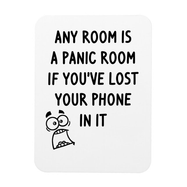 Panic Room Magnet (Vertical)