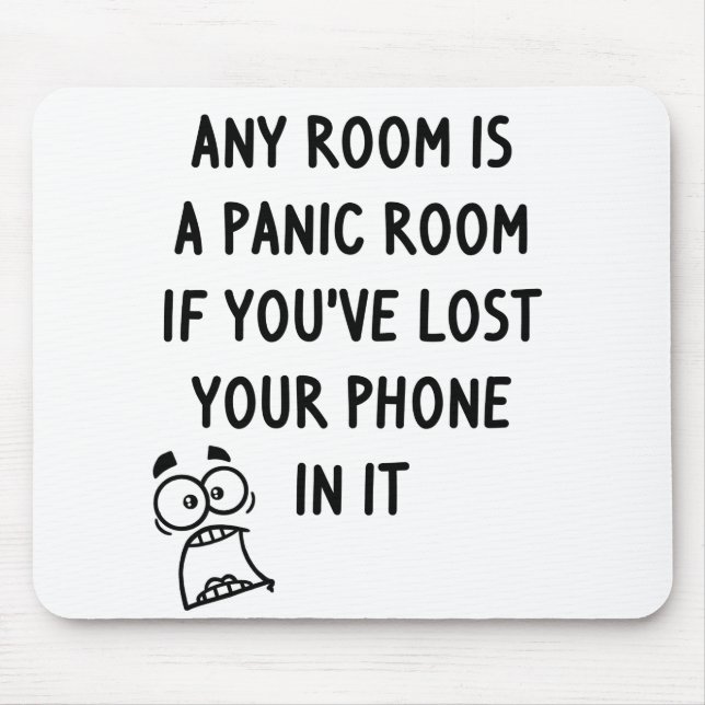 Panic Room Mouse Pad (Front)