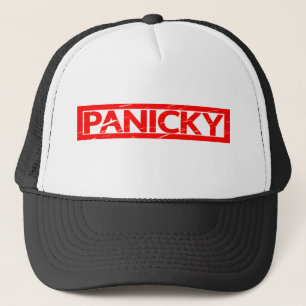 Panicky Stamp Trucker Hat