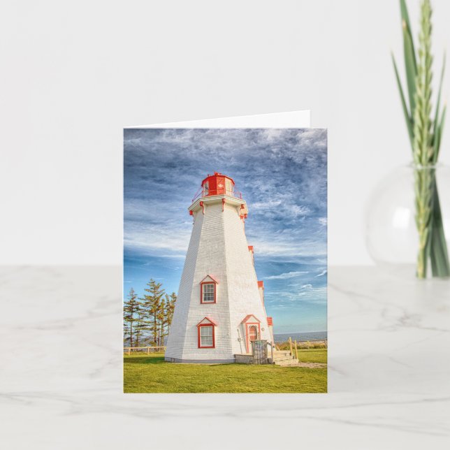Panmure Island Lighthouse Card (Front)