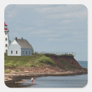 Panmure Island, Prince Edward Island. Panmure Square Sticker