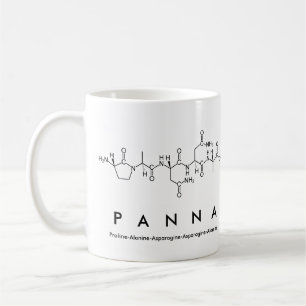 Panna peptide name mug