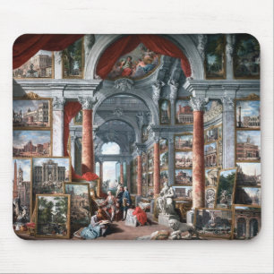 Pannini - Gallery of Views of Modern Rome Mouse Pad