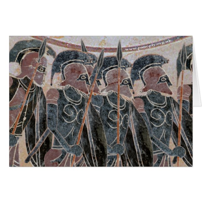 Panoply - Hoplites forming up (Front Horizontal)
