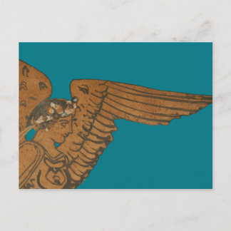 Panoply - The Greek goddess Nike close-up Postcard
