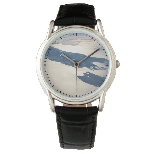 Panorama From Space Highlighting Cook Strait Watch (Front)