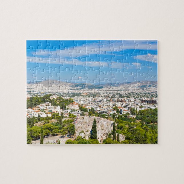 Panorama of Athens, Greece Jigsaw Puzzle (Horizontal)