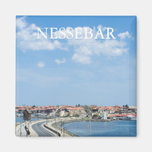 Panorama of Old Nessebar. Bulgaria Magnet