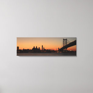 Panorama of Philadelphia, Pennsylvania Canvas Print