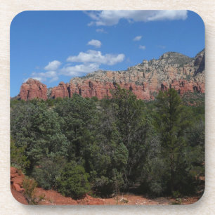Panorama of Red Rocks in Sedona Arizona Coaster