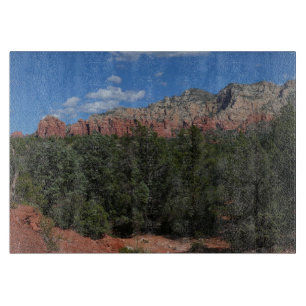 Panorama of Red Rocks in Sedona Arizona Cutting Board