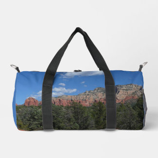 Panorama of Red Rocks in Sedona Arizona Duffle Bag