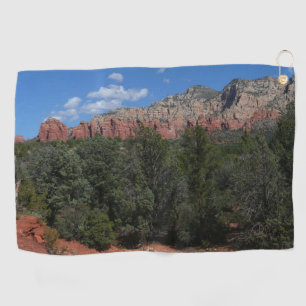 Panorama of Red Rocks in Sedona Arizona Golf Towel