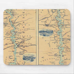 Panorama Of The Mississippi Valley Mouse Pad