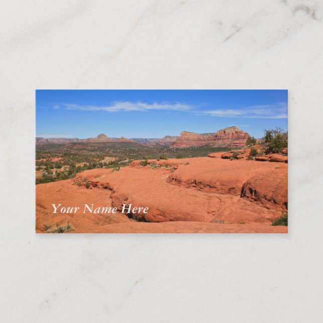 Panorama Valley Views Business Card (Front)