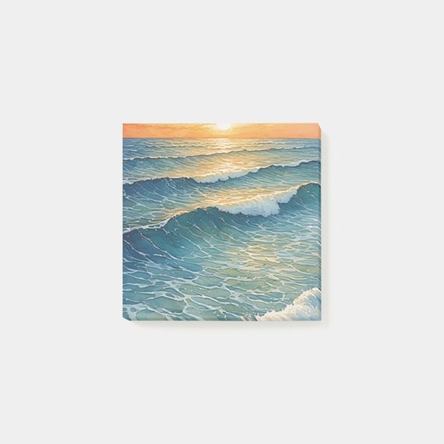 Panorama Water View Post-it Notes (Front)