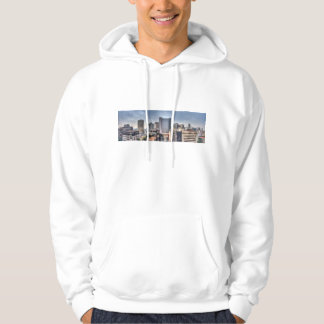 Panoramic Cityscape Of Mexico City Hoodie
