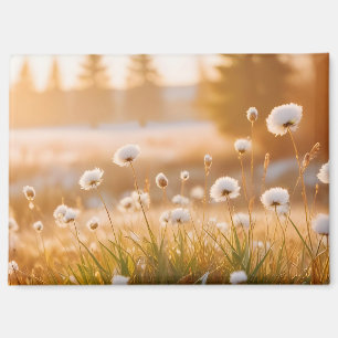 Panoramic Landscape Meadow Nature Tranquil Scenery Magnet