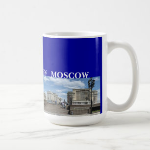 Panoramic Moscow cityscape Coffee Mug