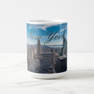Panoramic New York City Travel Coffee Mug