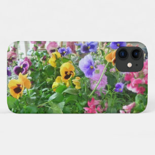 Panoramic Pansies Case-Mate iPhone Case