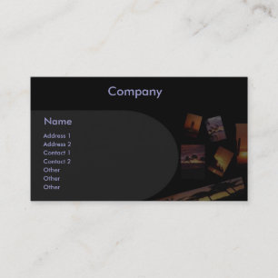 Panoramic Sunset Profile Card