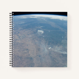 Panoramic Texas And The Gulf Of Mexico Notebook