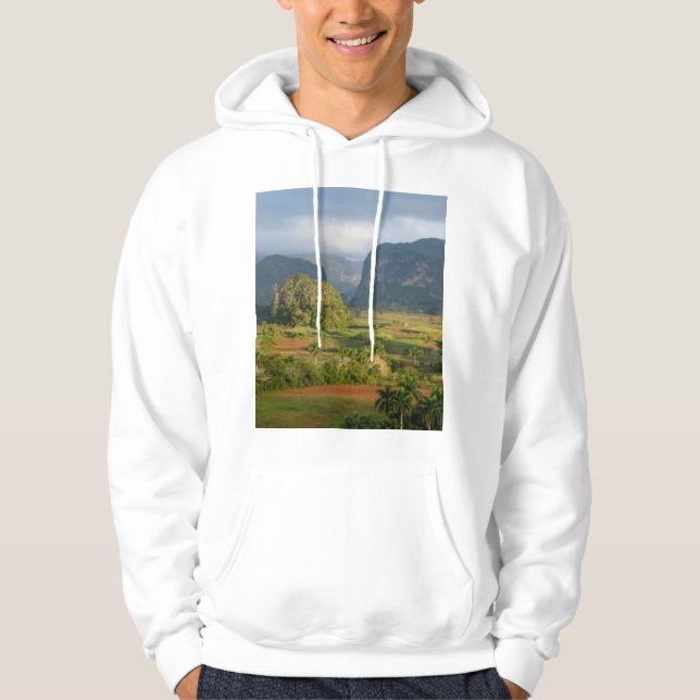 Panoramic valley landscape, Cuba Hoodie (Front)