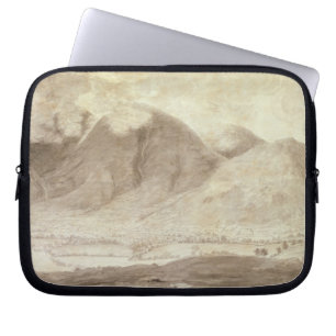 Panoramic View of Derwentwater and the Vale of Kes Laptop Sleeve