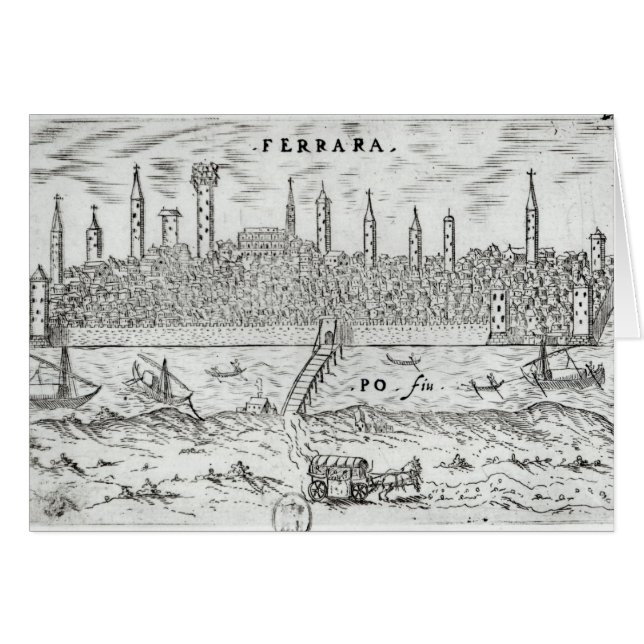 Panoramic view of Ferrara (Front Horizontal)