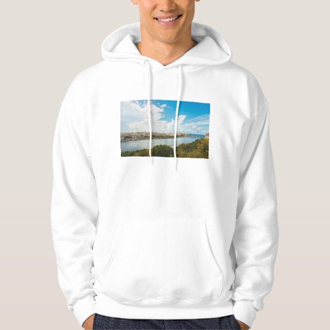 Panoramic View Of Havana, Cuba Hoodie (Front)