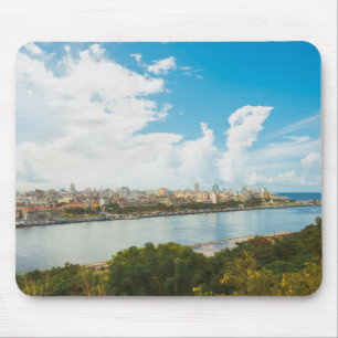 Panoramic View Of Havana, Cuba Mouse Pad