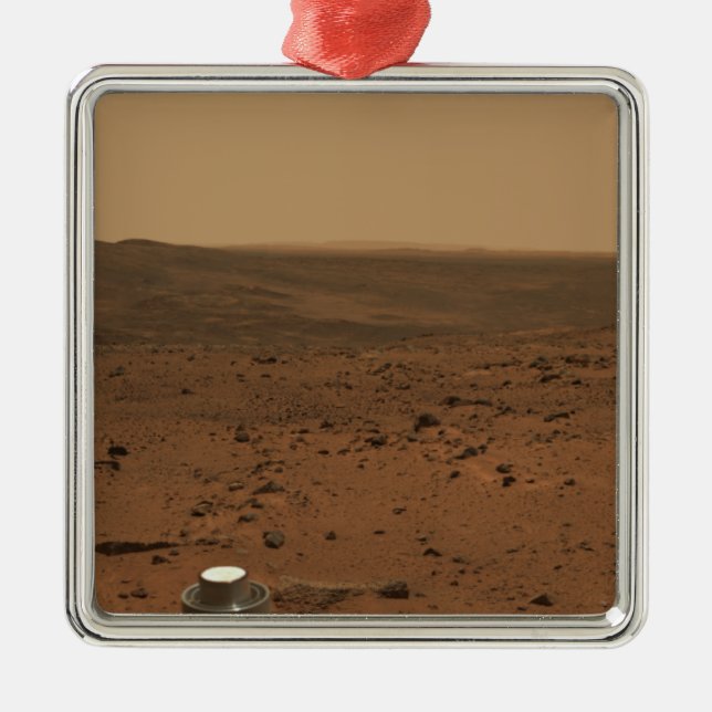 Panoramic view of Mars 4 Metal Tree Decoration (Front)
