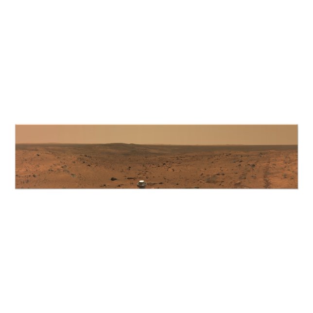Panoramic view of Mars 4 Photo Print (Front)