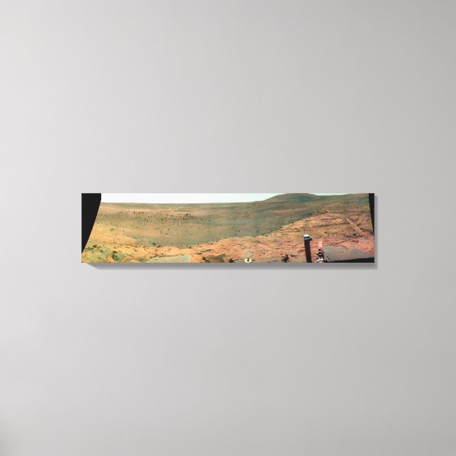 Panoramic view of Mars Canvas Print (Front)