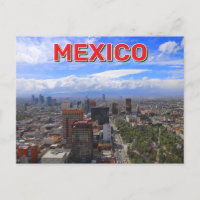 Panoramic View Of Mexico City