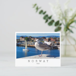 Panoramic view of Oslo, Norway Postcard