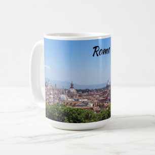 Panoramic view of Rome from Castel Sant'Angelo Coffee Mug