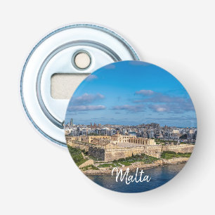 Panoramic view of Sliema in Malta Bottle Opener
