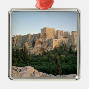 Panoramic view of the Acropolis Metal Tree Decoration