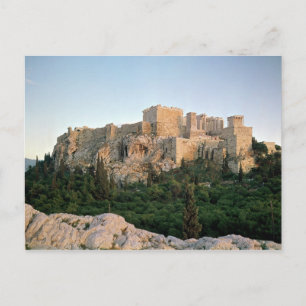 Panoramic view of the Acropolis Postcard
