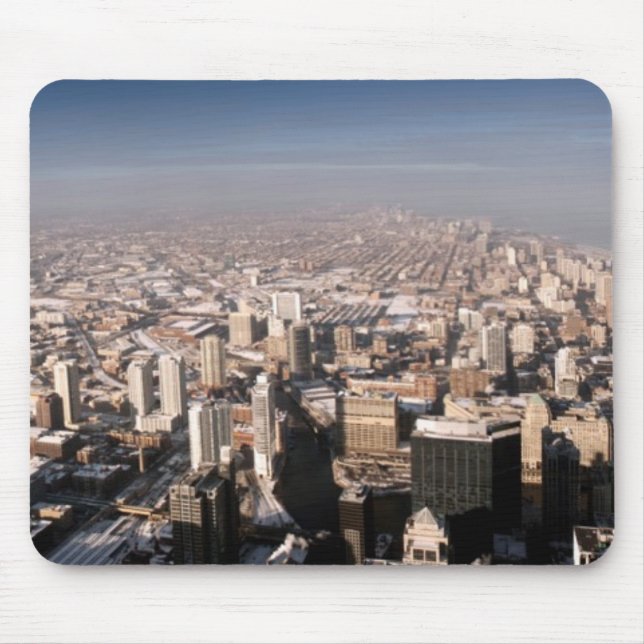 Panoramic view of the city mouse pad (Front)