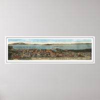Panoramic View of the Pan Pacific Expo - Poster