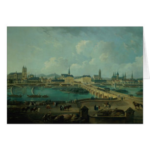 Panoramic View of Tours, 1787 (oil on canvas)