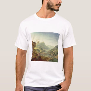 Panoramic view on the Rhine (pair with 59649) T-Shirt
